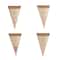 Hello Honey® 24" Red LED Paper Star Ornaments Set